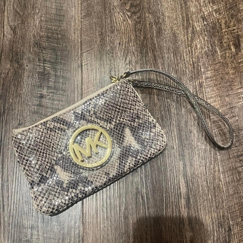 Michael Kors Snakeskin Wrislet